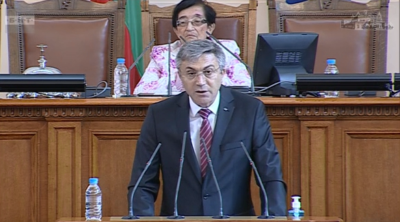 Изказване на председателя на ДПС Мустафа Карадайъ по време на пленарно заседание