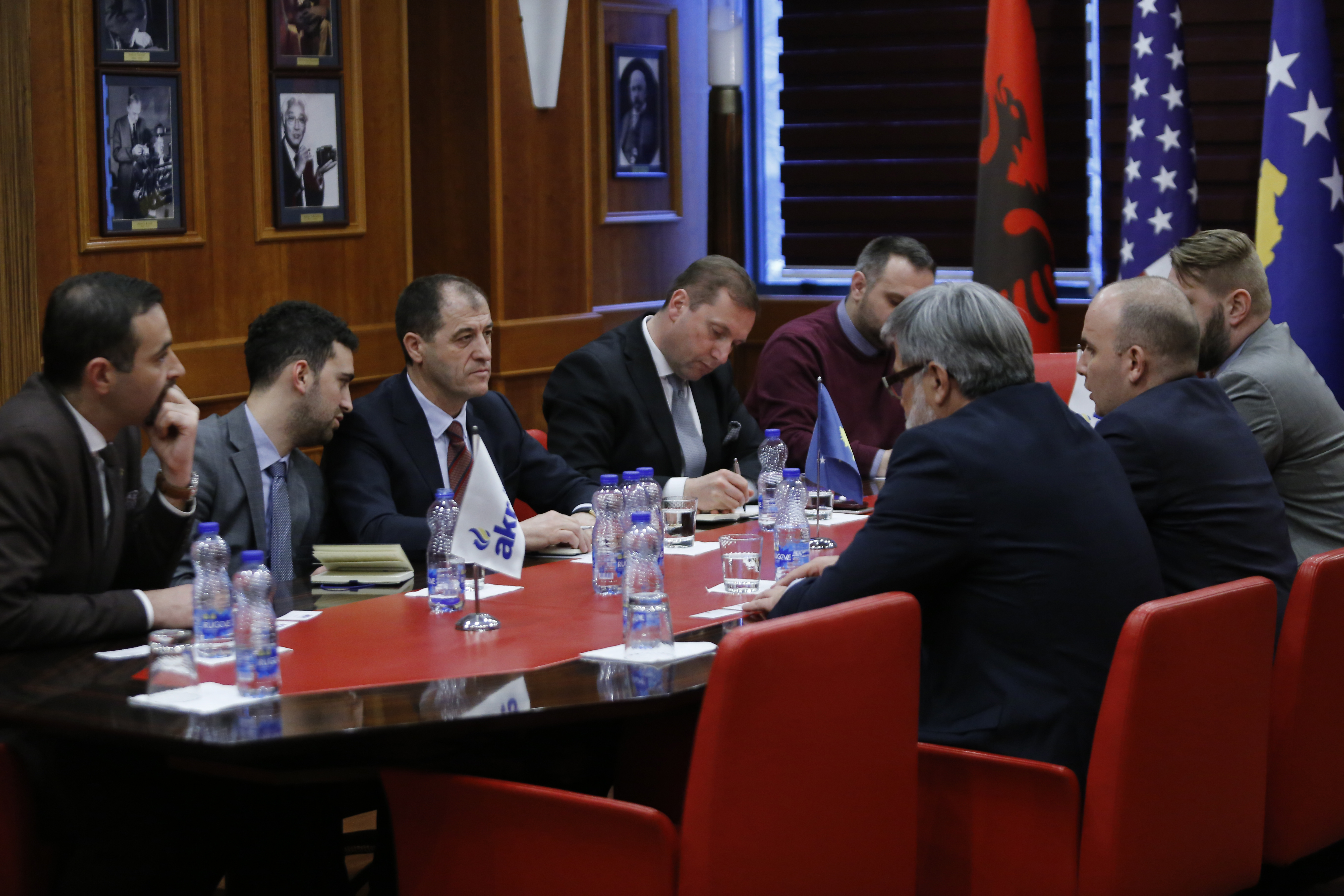 Meeting Ministers in Kosovo